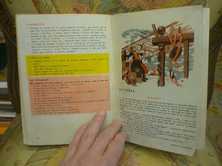 Libros de segunda mano: HISTORIA DE ESPA&Ntilde;A GRADO ELEMENTAL. EDICIONES S.M. 1961. ILUSTRADO. - Foto 10