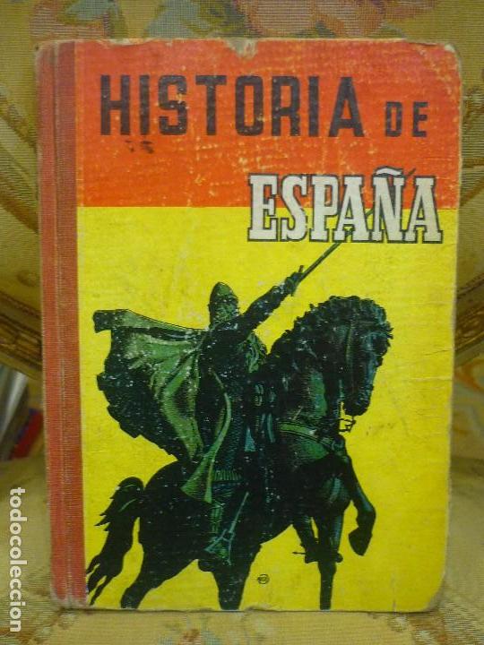 Libros de segunda mano: HISTORIA DE ESPA&Ntilde;A GRADO ELEMENTAL. EDICIONES S.M. 1961. ILUSTRADO. - Foto 1