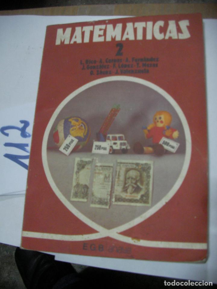 Libros de segunda mano: ANTIGUO LIBRO TEXTO - MATEMATICAS ANAYA 2&ordm; - Foto 1