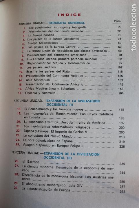 Libros de segunda mano: GEOGRAFIA E HISTORIA 7&ordm; EGB  S.M. 1973 - Foto 2