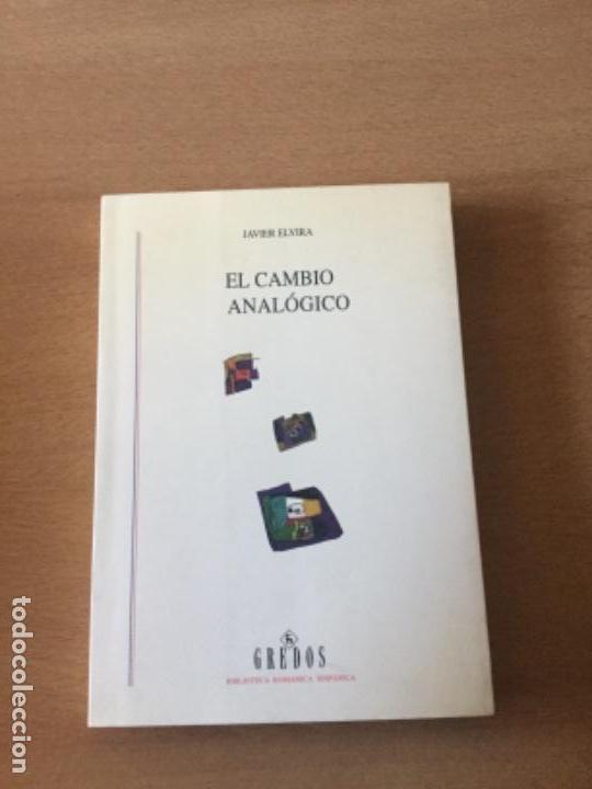 Libros de segunda mano: El cambio anal&oacute;gico. J. Elvira - Foto 1