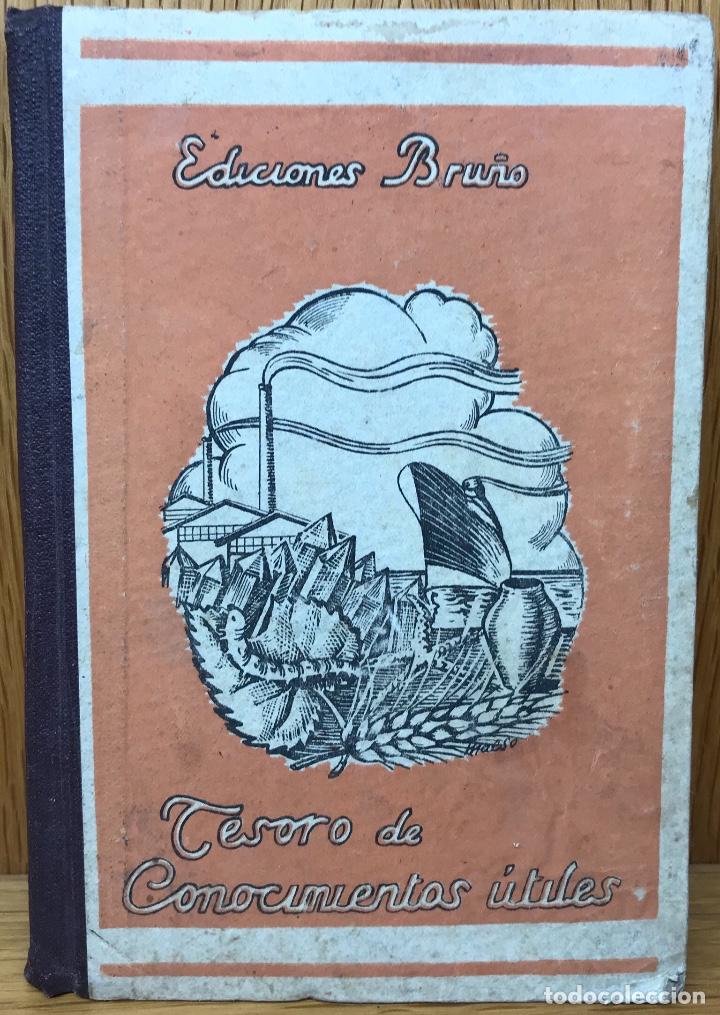 Libros de segunda mano: Tesoro de conocimientos &uacute;tiles - Ediciones Bru&ntilde;o - Lecciones cient&iacute;ficas amenas - Foto 1