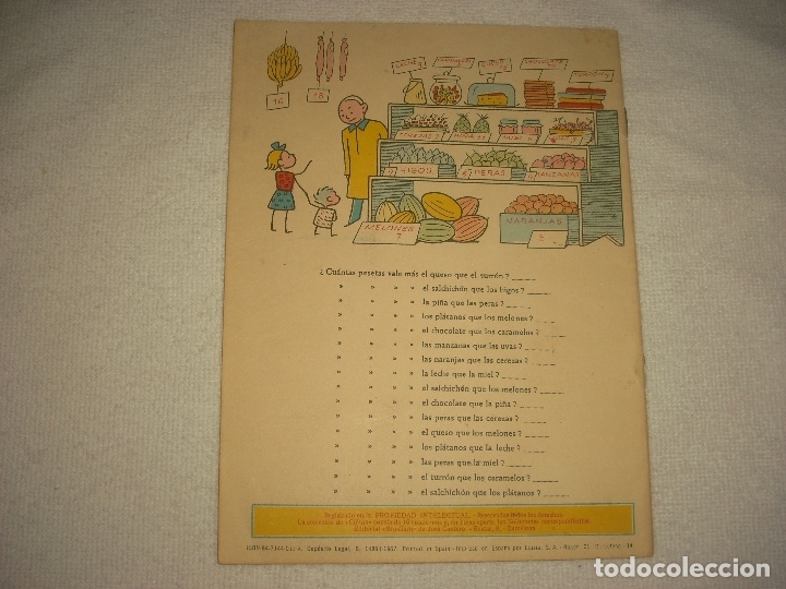 Libros de segunda mano: CIFRAS , CUADERNO RESTAR N&deg; 1, NUEVO - Foto 2