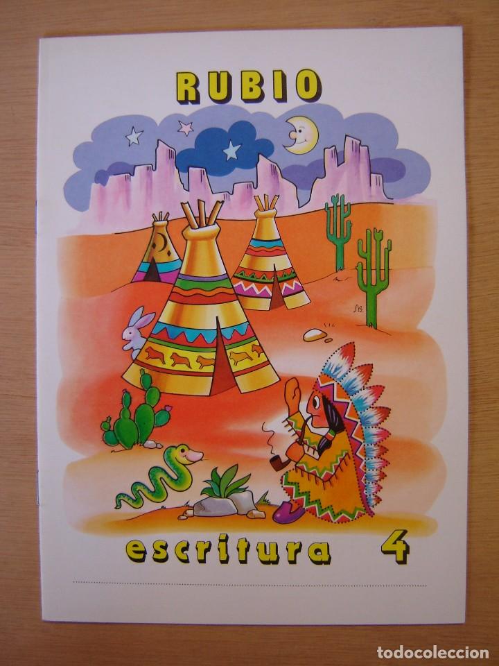 Libros de segunda mano: Cuaderno Rubio - Escritura - n&ordm; 4 (Nuevo) - Foto 1