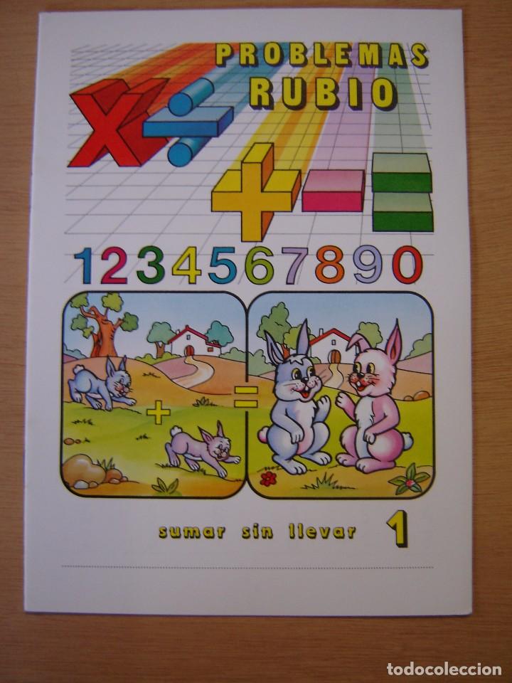 Libros de segunda mano: Cuaderno Rubio - Problemas de: Sumar sin llevar - n&ordm; 1 (Nuevo) - Foto 1