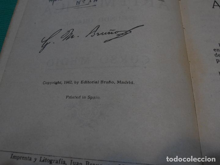 Libros de segunda mano: EDICIONES BRU&Ntilde;O, ARITMETICA,SEGUNDO CURSO, 1942 - Foto 4