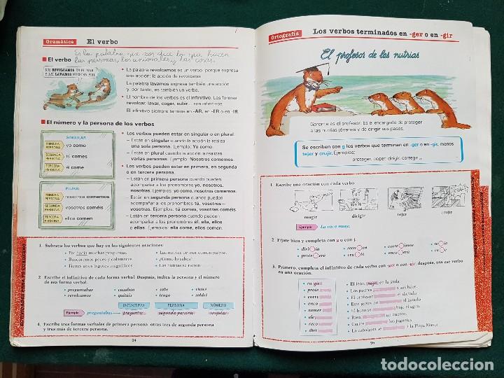 Libros de segunda mano: LENGUAJE 4 - EGB CICLO MEDIO - SANTILLANA - Foto 2
