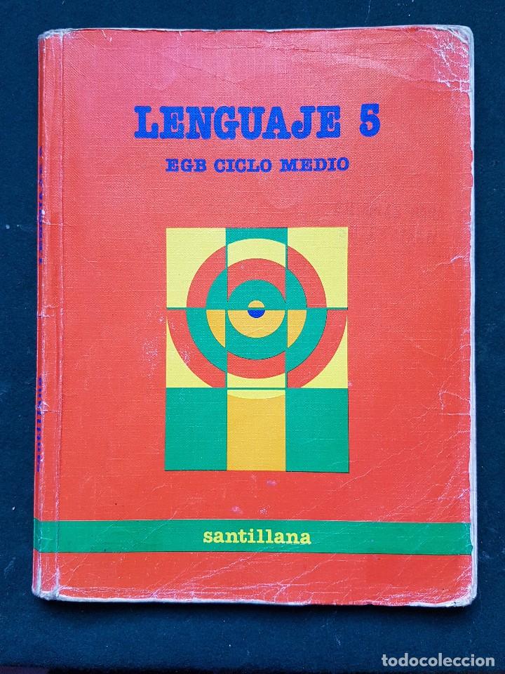 Libros de segunda mano: LENGUAJE 5 - EGB CICLO MEDIO - SANTILLANA - Foto 1