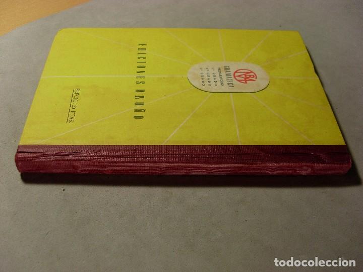 Libros de segunda mano: GRAM&Aacute;TICA ESPA&Ntilde;OLA. Segundo Grado / 1958. ediciones Bru&ntilde;o - Foto 4