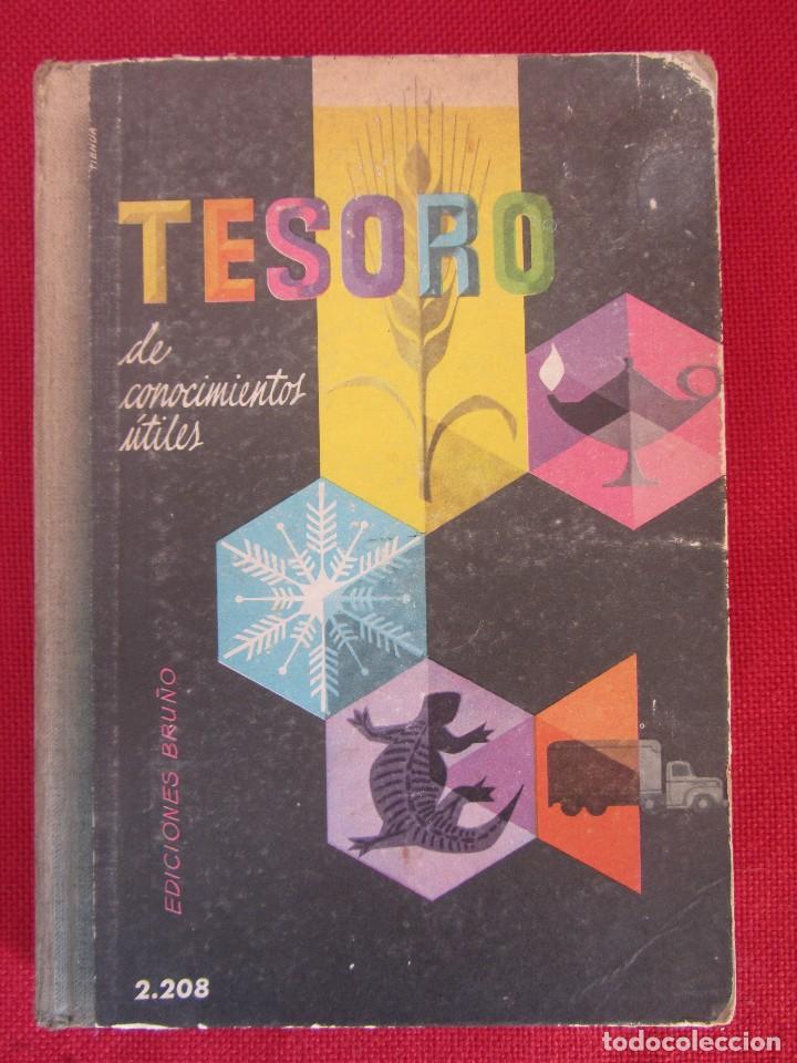 Libros de segunda mano: tesoro de conocimientos &uacute;tiles. ed. bru&ntilde;o 15&ordf;ed. 1966 - Foto 1