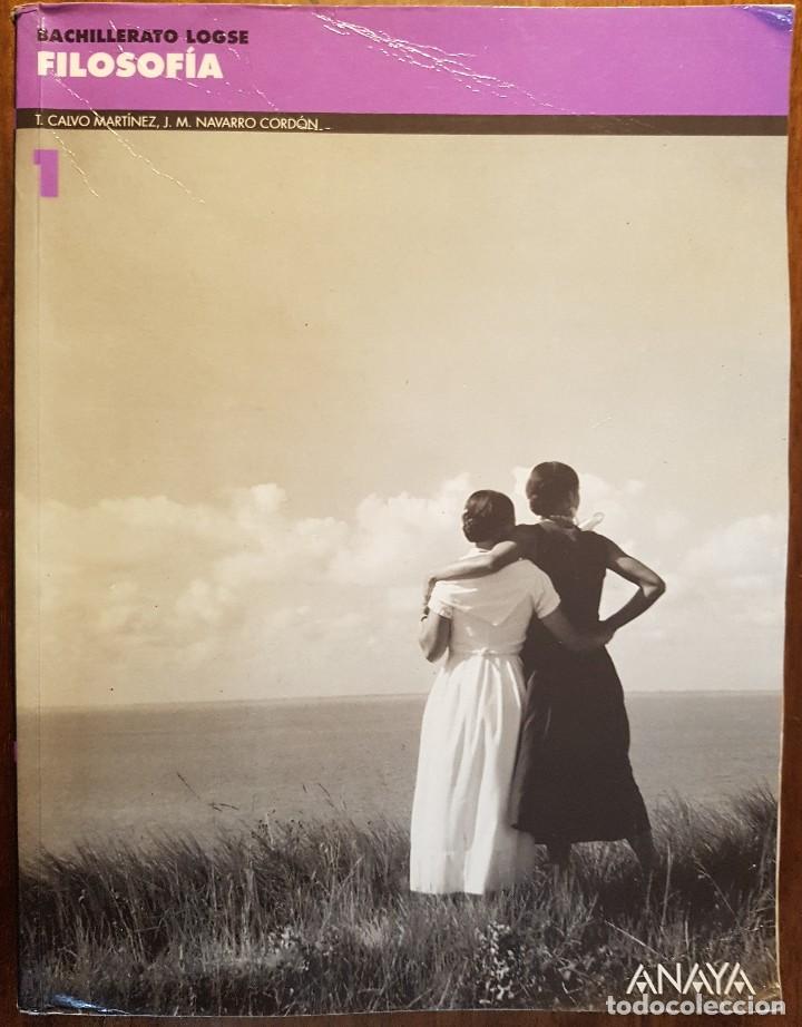 Libros de segunda mano: FILOSOFIA - BACHILLERATO LOGSE 1 - EDICIONES ANAYA - Foto 1