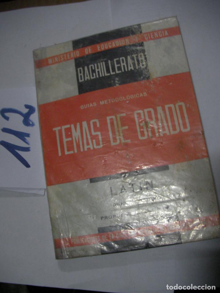 Libros de segunda mano: ANTIGUO LIBRO DE TEXTO - LATIN BACHILLERATO - Foto 1
