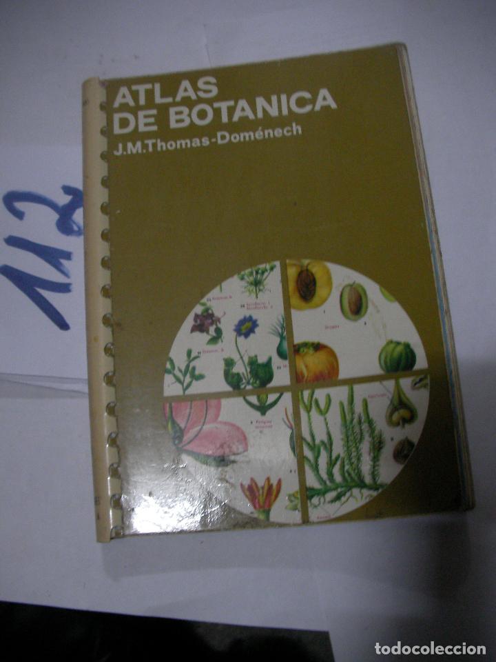 Libros de segunda mano: ATLAS DE BOTANICA - THOMAS Y DOMENECH - Foto 1