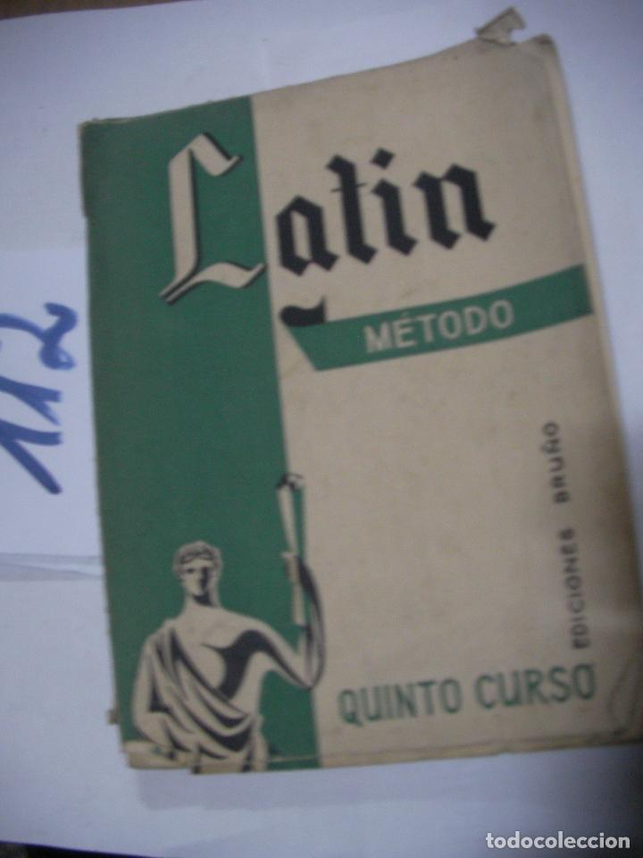 Libros de segunda mano: ANTIGUO LIBRO DE TEXTO - METODO DE LATIN 5&ordm; CURSO - Foto 1