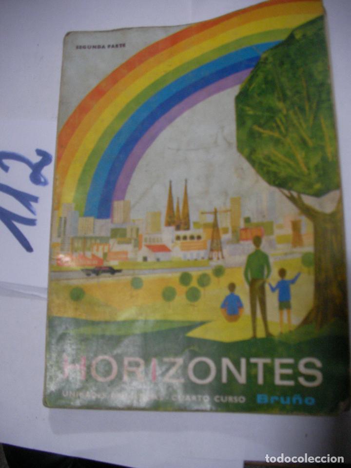 Libros de segunda mano: ANTIGUO LIBRO DE TEXTO - HORIZONTES - Foto 1