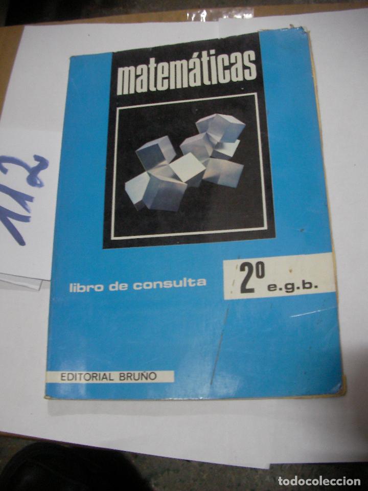 Libros de segunda mano: ANTIGUO LIBRO DE TEXTO - MATEMATICAS 2&ordm; EGB - Foto 1