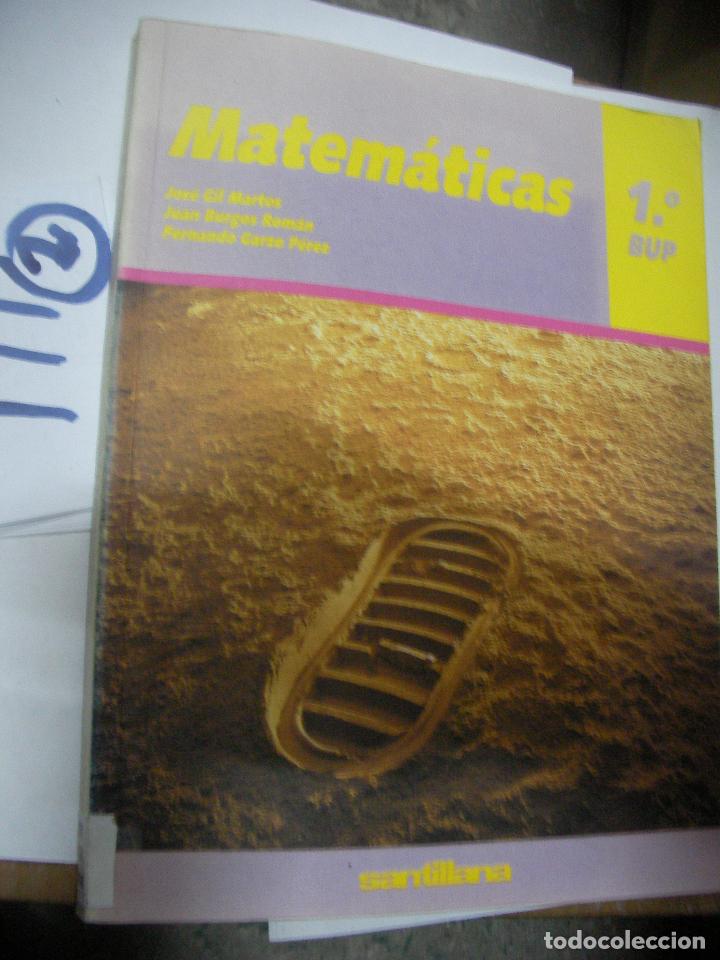 Libros de segunda mano: ANTIGUO LIBRO DE TEXTO - MATEMATICAS 1&ordm; BUP - Foto 1