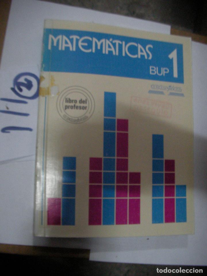 Libros de segunda mano: ANTIGUO LIBRO DE TEXTO - MATEMATICAS 1&ordm; BUP - Foto 1