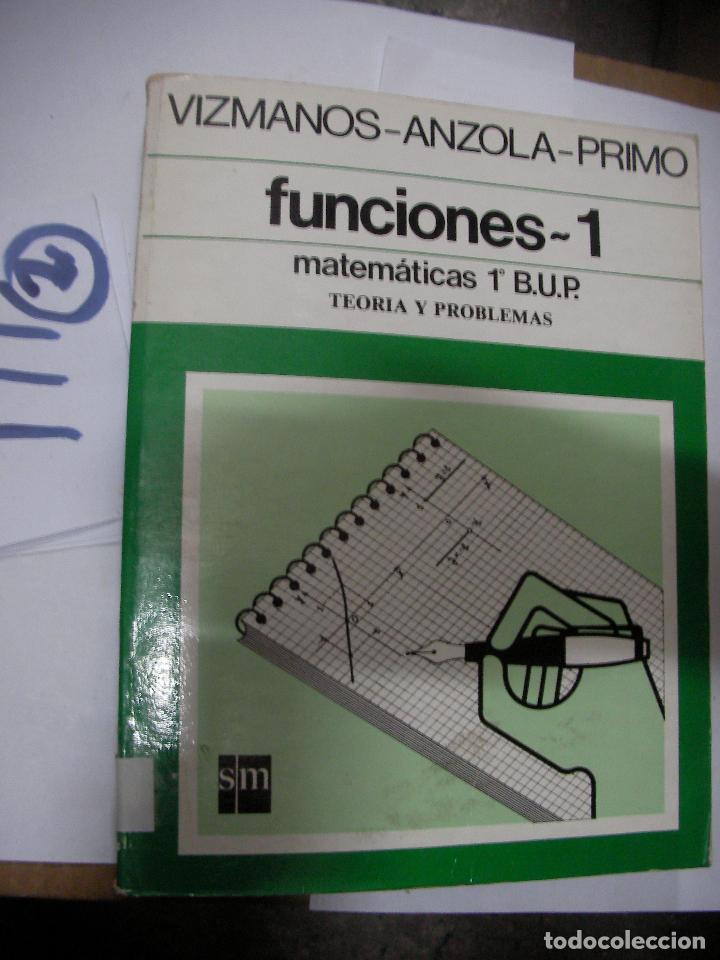 Libros de segunda mano: ANTIGUO LIBRO DE TEXTO - MATEMATICAS 1&ordm; BUP - Foto 1