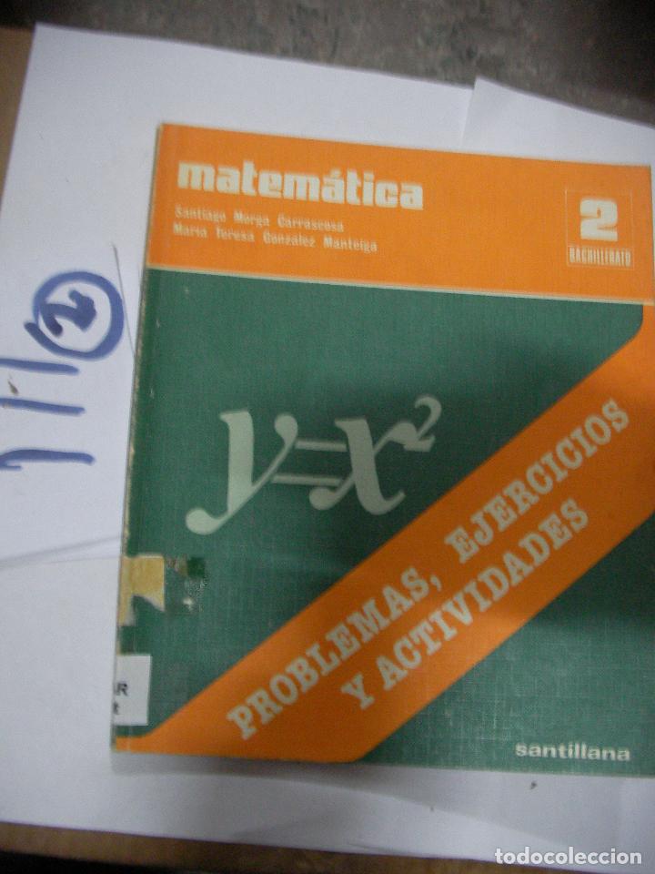 Libros de segunda mano: ANTIGUO LIBRO DE TEXTO - MATEMATICAS 2&ordm; BACHILLERATO - Foto 1