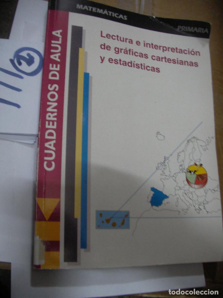 Libros de segunda mano: LECTURA E INTERPRETACION DE GRAFICAS CARTESIANAS Y ESTADISTICAS - Foto 1