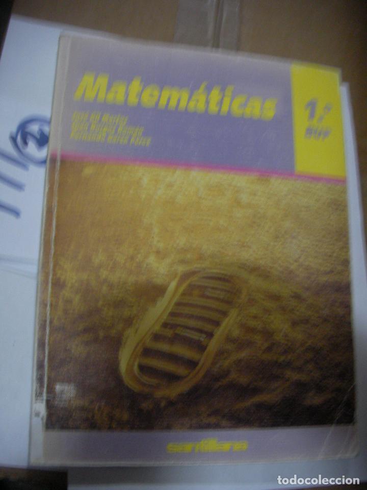 Libros de segunda mano: ANTIGUO LIBRO DE TEXTO - MATEMATICAS 1&ordm; BUP - Foto 1