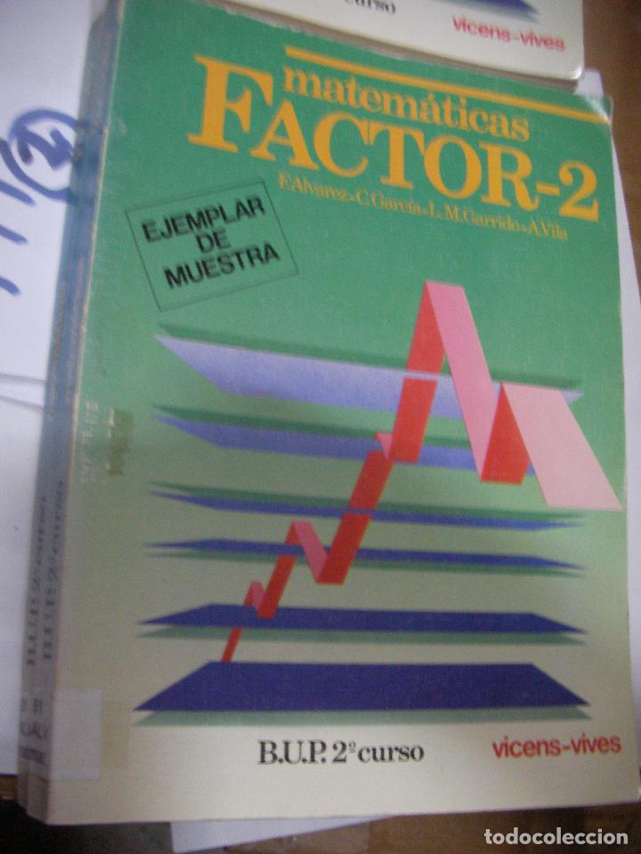 Libros de segunda mano: ANTIGUO LIBRO DE TEXTO - MATEMATICAS 2&ordm; BUP - Foto 1