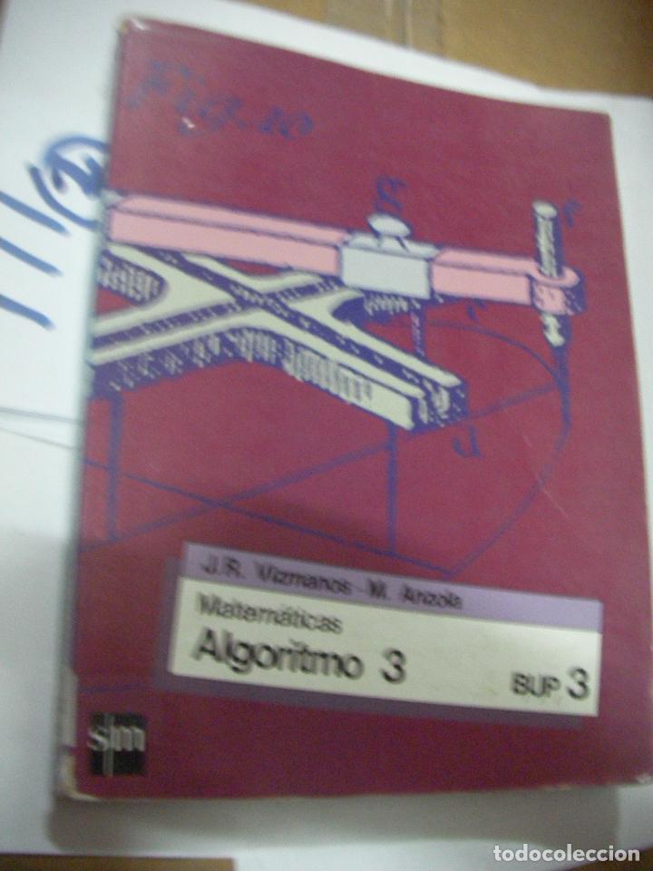 Libros de segunda mano: ANTIGUO LIBRO DE TEXTO - MATEMATICAS 3&ordm; BUP - Foto 1