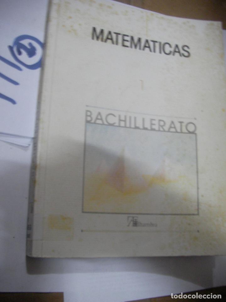 Libros de segunda mano: ANTIGUO LIBRO DE TEXTO - MATEMATICAS 1 BACHILLERATO - Foto 1
