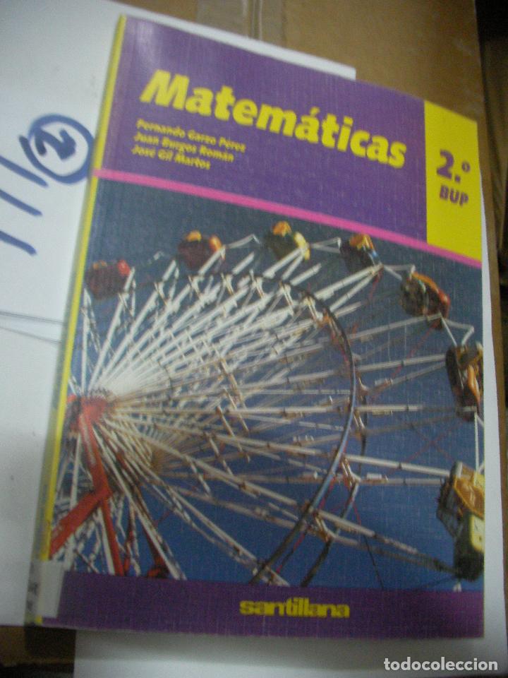 Libros de segunda mano: ANTIGUO LIBRO DE TEXTO - MATEMATICAS 2&ordm; BUP - Foto 1