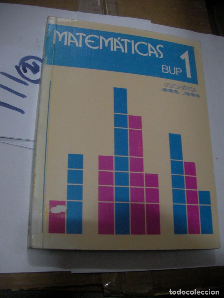 Libros de segunda mano: ANTIGUO LIBRO DE TEXTO - MATEMATICAS 1&ordm; BUP - Foto 1