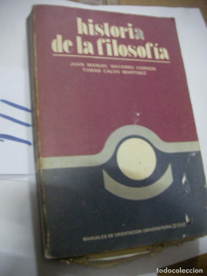 Libros de segunda mano: ANTIGUO LIBRO DE TEXTO - HISTORIA DE LA FILOSOFIA - Foto 1