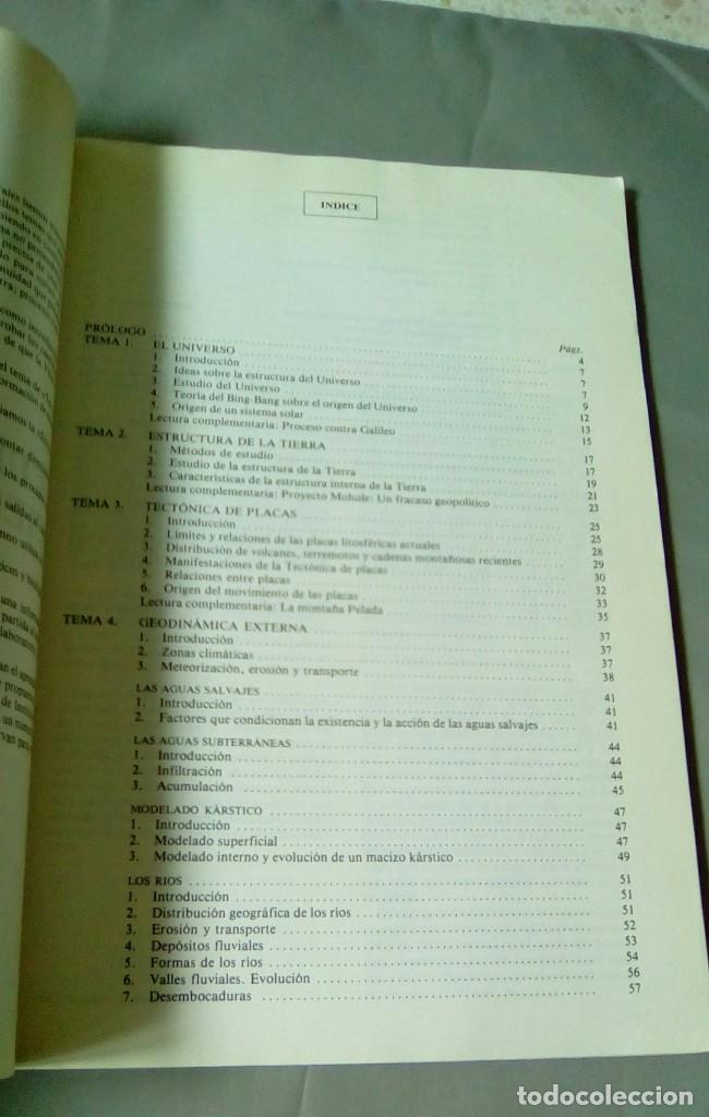 Libros de segunda mano: CIENCIAS NATURALES. GEOLOGIA 1&ordm; DE B.U.P. - Foto 2