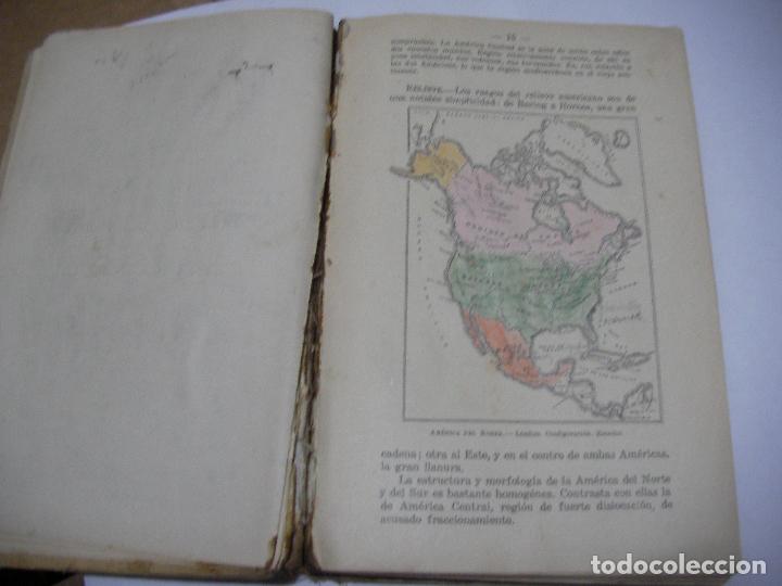 Libros de segunda mano: ANTIGUO LIBRO DE TEXTO - AMERICA DEL NORTE Y AMERICA CENTRAL - Foto 2