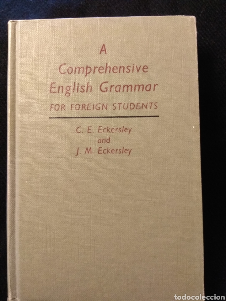 Libros de segunda mano: A comprehensive English grammar for foreign students. 1972 - Foto 1