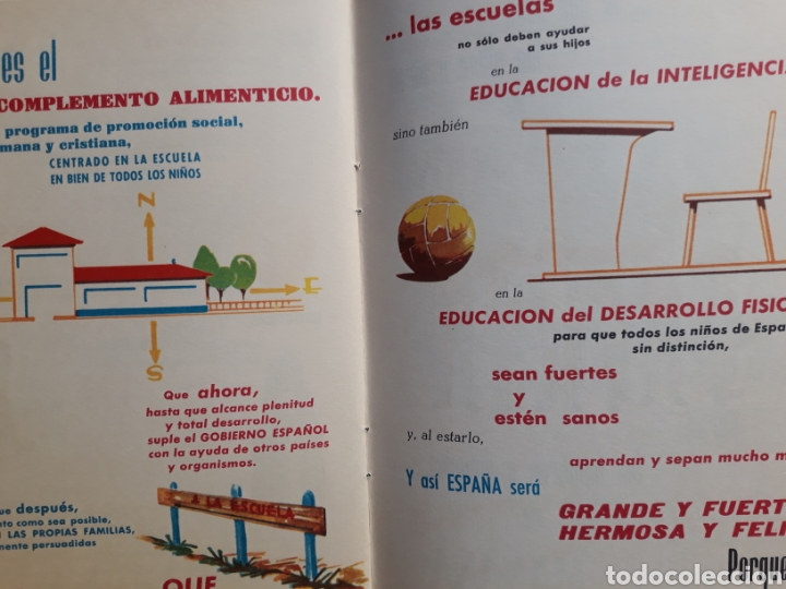 Libros de segunda mano: Libros escuela ense&ntilde;anza - la leche complemento alimenticio servicio escolar de alimentaci&oacute;n y nutri - Foto 6