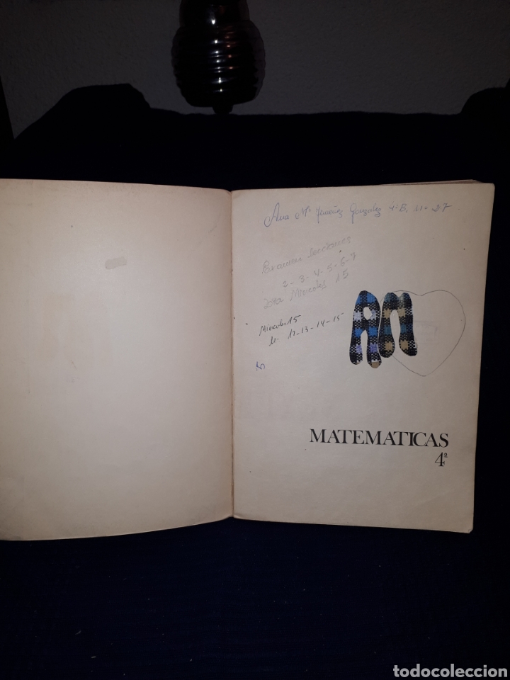 Libros de segunda mano: Matem&aacute;ticas 4&ordm; Anaya serie catedra 1970 - Foto 4