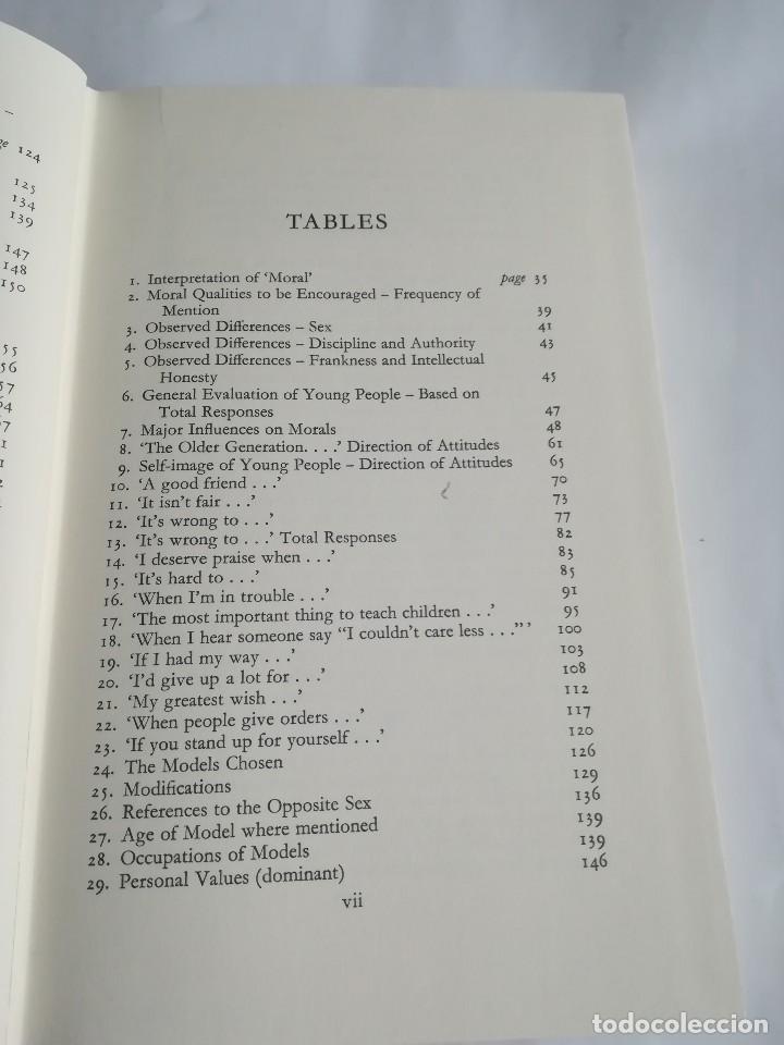 Libros de segunda mano: Adolescents and morality, por M. Eppel, en ingl&eacute;s, 1969 - Foto 7