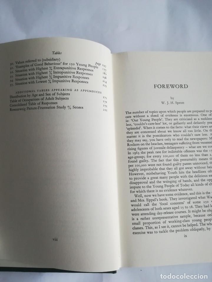 Libros de segunda mano: Adolescents and morality, por M. Eppel, en ingl&eacute;s, 1969 - Foto 8