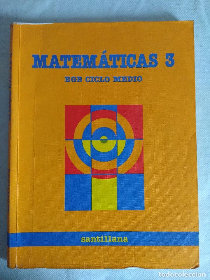 Libros de segunda mano: LIBRO EGB /MATEMATICAS SANTILLANA 3&ordm; CURSO. - Foto 1