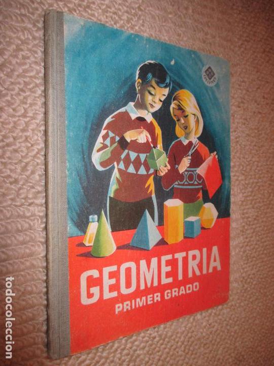 Libros de segunda mano: Geometr&iacute;a, primer grado, de Edelvives - Foto 1