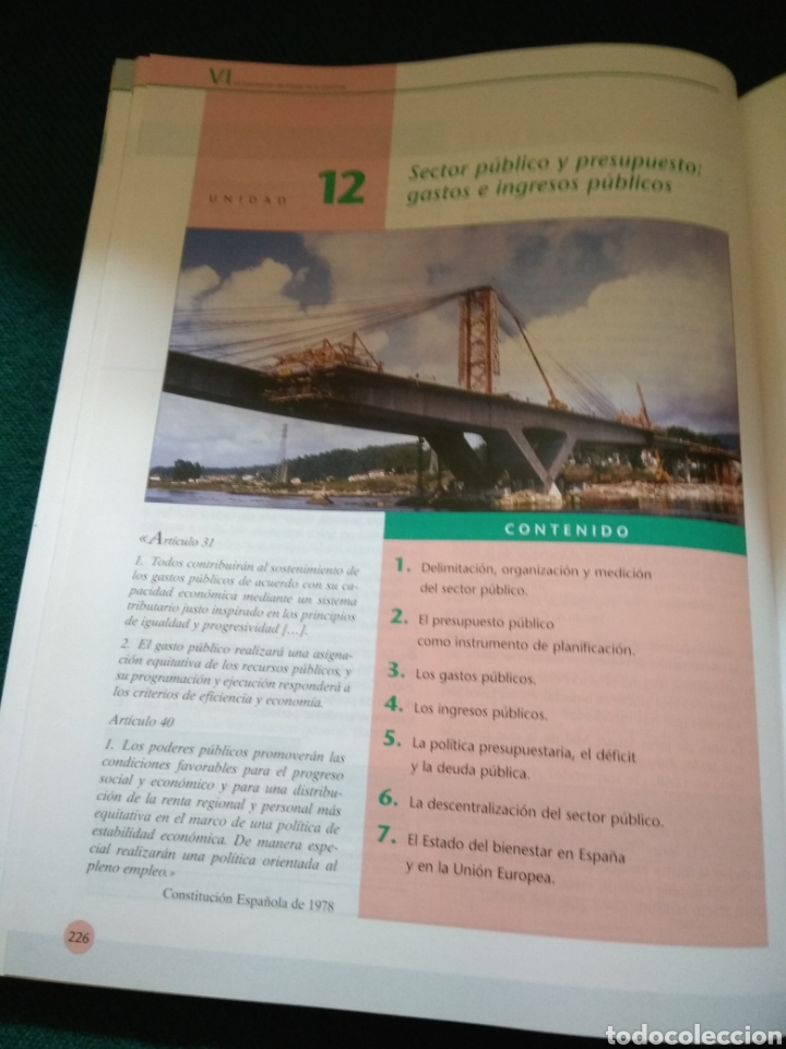 Libros de segunda mano: Econom&iacute;a Bachillerato. Bru&ntilde;o 2000 (Nuevo) - Foto 3