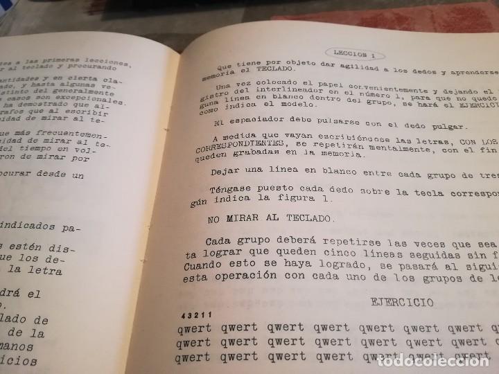 Libros de segunda mano: Mecanograf&iacute;a. M&eacute;todo pr&aacute;ctico - Alfonso Miquel Vilanova - 1981 - Foto 5