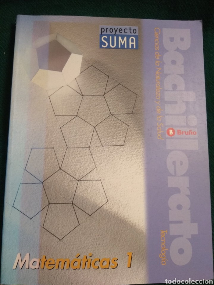 Libros de segunda mano: Matem&aacute;ticas 1&ordm; Bachillerato. Bru&ntilde;o 2000 (sin usar) - Foto 1