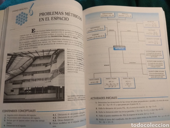 Libros de segunda mano: Matem&aacute;ticasII. 2&ordm; Bachillerato. Editex 1999 - Foto 2