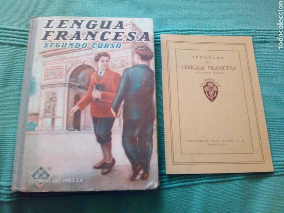 Libros de segunda mano: LENGUA FRANCESA SEGUNDO CURSO LUIS VIVES INCLUYE PROGRAMA - Foto 1