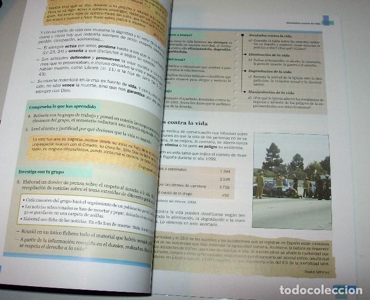Libros de segunda mano: Libro de texto - 4&ordm; ESO Religi&oacute;n Cat&oacute;lica EDEBE 2007. - Foto 3