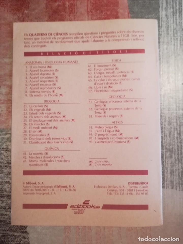 Libros de segunda mano: Quaderns de ci&egrave;ncies n&ordm; 31 - Classificaci&oacute; dels &eacute;ssers vius - en catal&agrave; - Foto 2