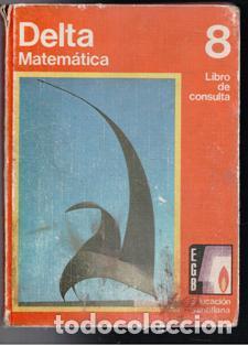 Libros de segunda mano: Delta Matem&aacute;tica 8 - Foto 1