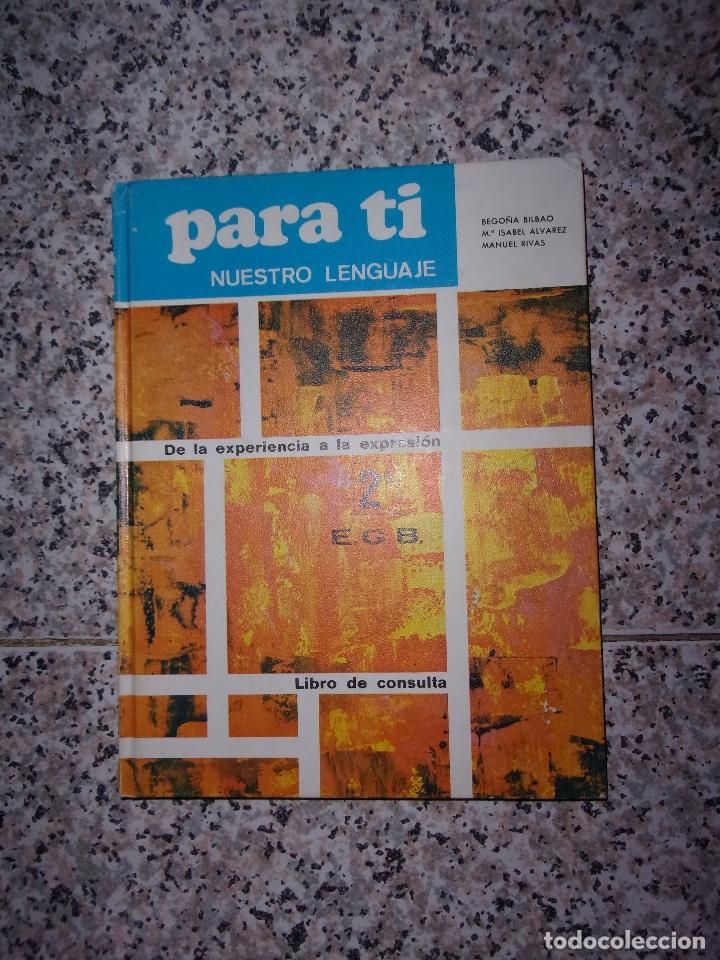 Livros em segunda m&atilde;o: PARA T&Iacute; NUESTRO LENGUAJE 2&ordm; E.G.B.